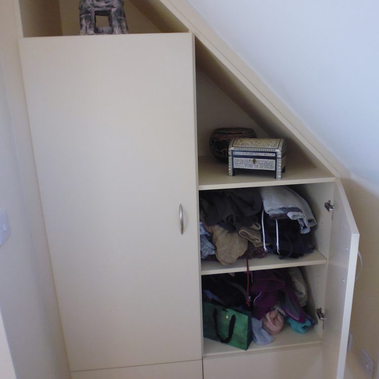 Attic Alcove Storage